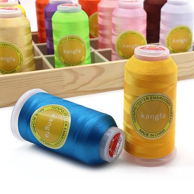 Polyester Embroidery Thread 120d/2 for Embroidery Production Performance