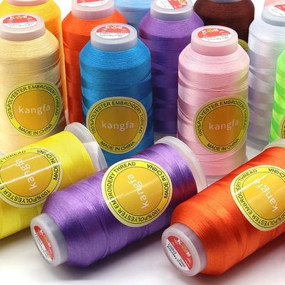 Polyester Embroidery Thread 120d/2 for Embroidery Production Performance