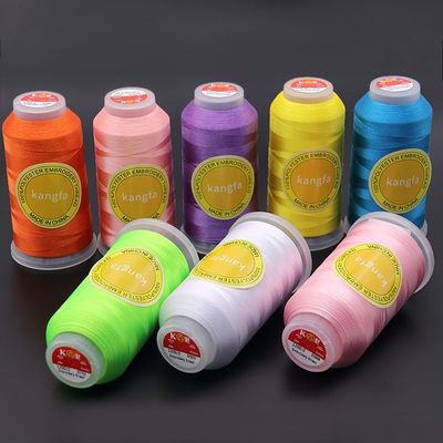 4000Y Embroidery Machine Threads 100% Polyester 120d/2 for in Low Shrinkage Embroidery