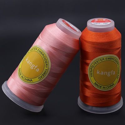 4000Y Embroidery Machine Threads 100% Polyester 120d/2 for in Low Shrinkage Embroidery
