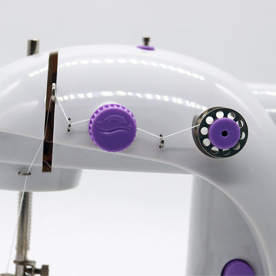 UFR-202 Mini Sewing Machine Manual Feed Mechanism and Adjustable Stitch Length for Home