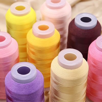 Transparent Cone Material 120d/2 Rayon Thread 120g 5000y for Computerized Embroidery