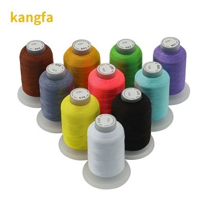 40 Colors 100% Polyester Embroidery Thread Set Kit 120d/2 500m For Quilting Stitching