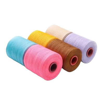 100% Polyester Soft Hemp 300D/16 Wax Thread Net Weight 400g for Handicraft String Bag