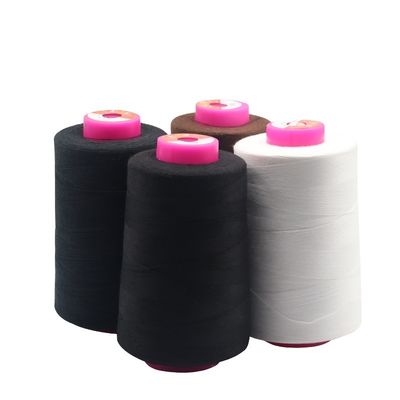DIY Sewing Thread Polyester Spools for Hand Machine Sewing in Black/White Cotton