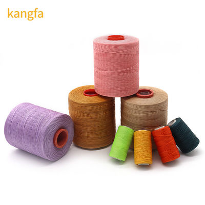 MERCERIZED 100% Polyester Flat Leather Waxed Thread 150d/16 Wax Thread for Sewing Leather