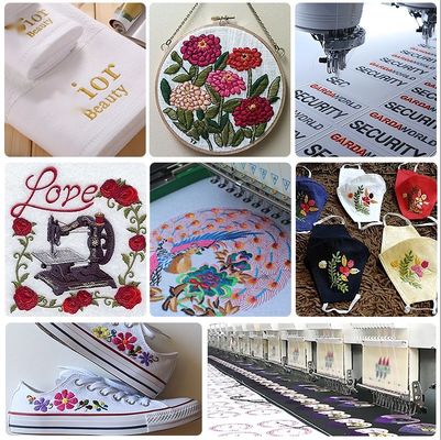 4000y 75d 120d/2 Industrial Madeira Polyester Embroidery Thread for Embroidery Machine