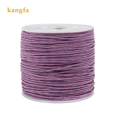 Round Outlet String Strap Necklace Rope Bracelet Popular Style 1.0 mm Cotton Wax Thread