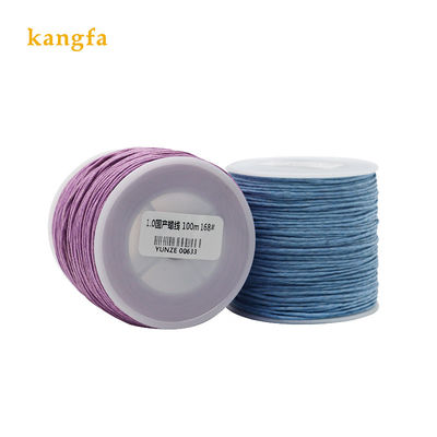Round Outlet String Strap Necklace Rope Bracelet Popular Style 1.0 mm Cotton Wax Thread