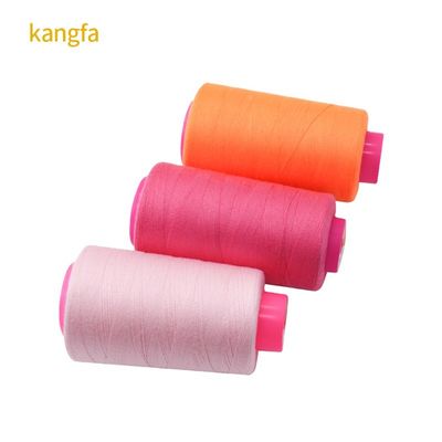 100% Cotton Thread 402 100g Cone Polyester Sewing Thread for Bed Linen Elastic Fabric
