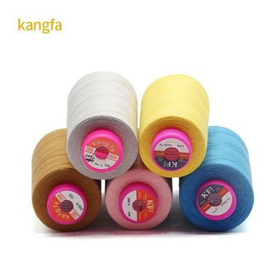 100% Polyester Spun Yarn Sewing Thread Abrasion Resistance For Jean Sewing