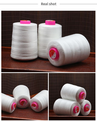 Pure Cotton Raw Spinning Carton Tea Bags 100% Cotton Cone Thread White Thread