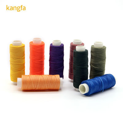 85 Colorful Round 0.45mm Line Bracelet Necklace Jewelry Hand-stitched Braided Sewing Waxed Thread Dyed Pattern
