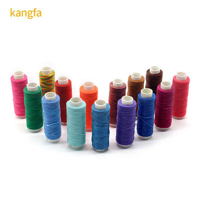 85 Colorful Round 0.45mm Line Bracelet Necklace Jewelry Hand-stitched Braided Sewing Waxed Thread Dyed Pattern