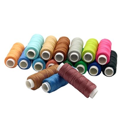 1MM Red MERCERIZED Wax Coated Polyester Sewing Thread for Macrame Jewelry Making