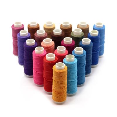 1MM Red MERCERIZED Wax Coated Polyester Sewing Thread for Macrame Jewelry Making