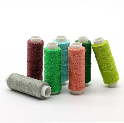 High Tension Polyester 0.8mm Waxed Thread for Hand Sewing and Shoe String Stitching DIY
