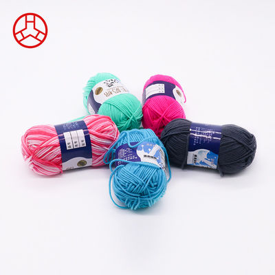 4 Ply Wool Crochet Knitting Thread for Sweater Accepted OEM/ODM and Milk Cotton Material