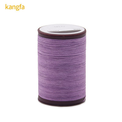 Plastic Cone Polyester Round Braid Waxed Thread for Shoes Sewing 0.35mm 0.45mm 0.65mm