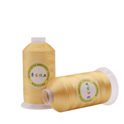 140G 5000M/cone 100% Polyester 120d 2 Embroidery Thread for Clothing Embroidery Needs