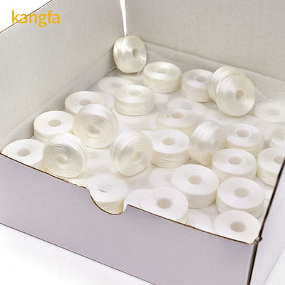 120Yard/cone Polyester Embroidery Thread Colored Pre-wound Bobbin Thread for Embroidery