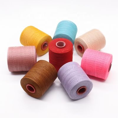 Sample 400g Flat Wax Thread Braided 0.7mm Waxed Thread Polyester Material 210D/16 Threads Waxed