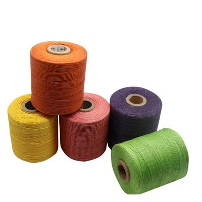 Sample 400g Flat Wax Thread Braided 0.7mm Waxed Thread Polyester Material 210D/16 Threads Waxed