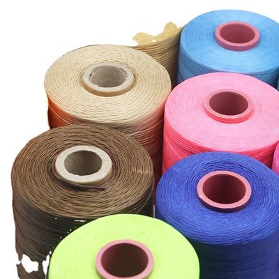 Sample 400g Flat Wax Thread Braided 0.7mm Waxed Thread Polyester Material 210D/16 Threads Waxed