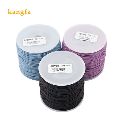 100% Cotton Roll Cord Waxed Thread Cord String Strap for Jewelry Making Plastic Cone