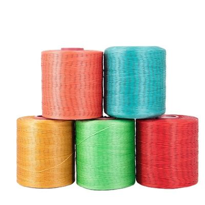 1.0mm Flat Wax Thread for Leather Sewing Customized Polyester Wax Bonded Braided Thread