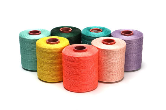 210D/1*16 Waxed Thread 1mm Polyester Thread for Steering Wheel Sewn Chemical-Resistant