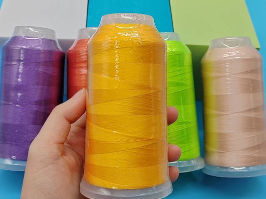 4000m Computer Polyester Embroidery Thread in Different Colors for Embroidery Machine
