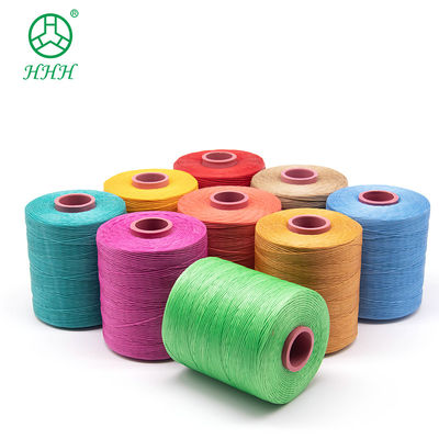 Flat Round 0.6mm 0.8mm 1mm Polyester Braided Waxed Thread for Jewelry Accessories