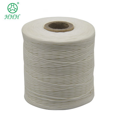 Spun Yarn Type Waxed Thread for Bracelets High Breaking Strength Polyester Sewing Thread