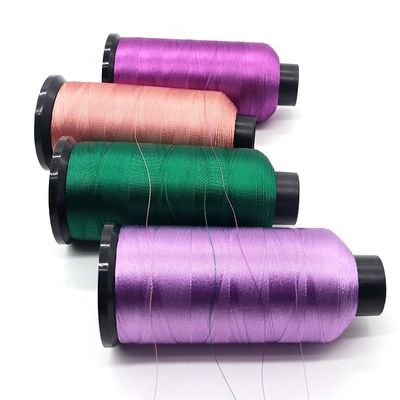Low Shrinkage Viscose Rayon Filament Yarn 120D/2 Embroidery Thread for Embroidery Machine