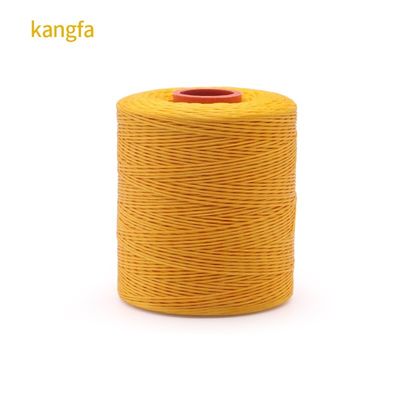 100% Polyester Nylon Waxed Thread For Sewing Shoes Dyed Color