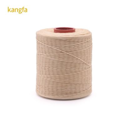 100% Polyester Nylon Waxed Thread For Sewing Shoes Dyed Color