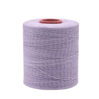 210D/16 Flat Waxed Polyester Thread Cord 1mm for Shoe Manufacturing in Dyed Pattern