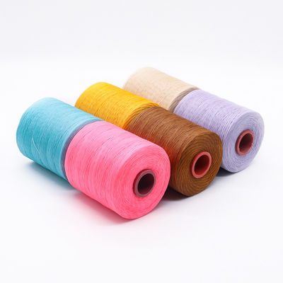 210D/16 Flat Waxed Polyester Thread Cord 1mm for Shoe Manufacturing in Dyed Pattern