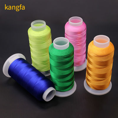 100g Kangfa Embroidery Thread 4000y 100% Polyester Mercerized 150d Sewing Thread Made