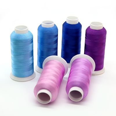 75D/2 Embroidery Thread for Machine Embroidery Durable Strong Thread hilo para bordar