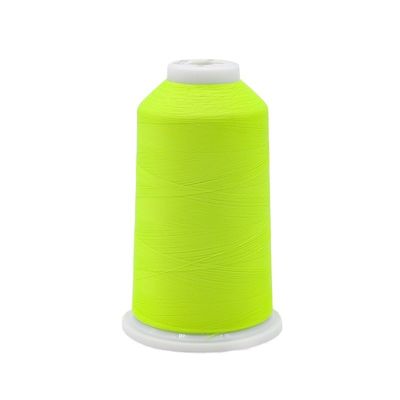 Mercerized Glow in the Dark Sewing Embroidery Thread for Filament Yarn Polyester