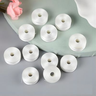 Sewing Thread 3.7g/ ball Pre Wound Bobbin Thread for Quilted Embroidery Projects