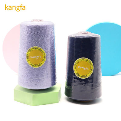 Waterproof 120D/2 Embroidery Thread Sewing String 5000 Yards Kangfa Filament Supply