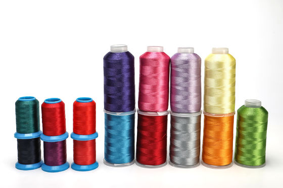 High Tenacity 120d/2 100% Viscose Rayon Embroidery Thread for Embroidery Machine Needs