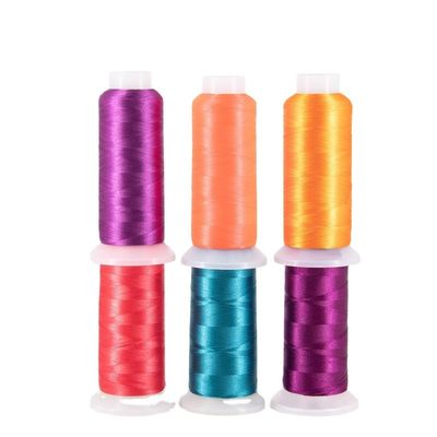 High Tenacity 120d/2 100% Viscose Rayon Embroidery Thread for Embroidery Machine Needs