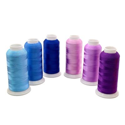 100% Polyester Silk Thread for Sewing Machine and Embroidery Thread Net Weight 100g