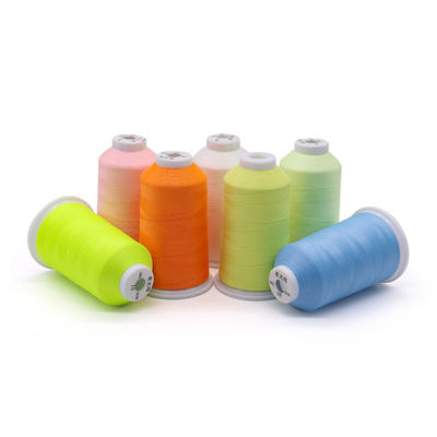Industrial Threaded Sewing Thread 150D Color Change Embroidery Thread 100% Polyester