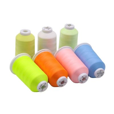 Industrial Threaded Sewing Thread 150D Color Change Embroidery Thread 100% Polyester