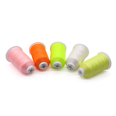 Industrial Threaded Sewing Thread 150D Color Change Embroidery Thread 100% Polyester